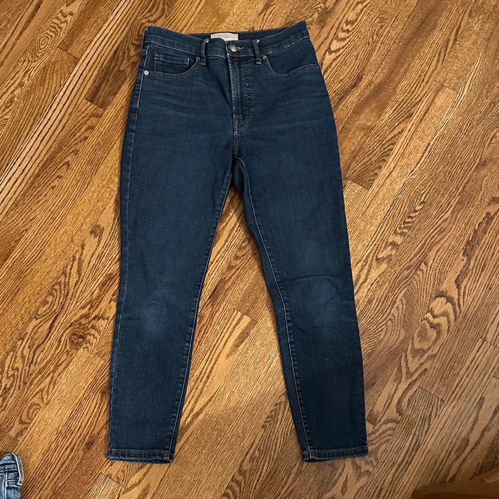 Everlane Women's Dark Indigo Skinny Jeans